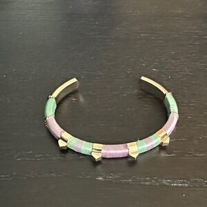 Gold and Pastel Bracelet
